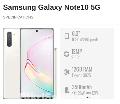 Galaxy Note 10 5G